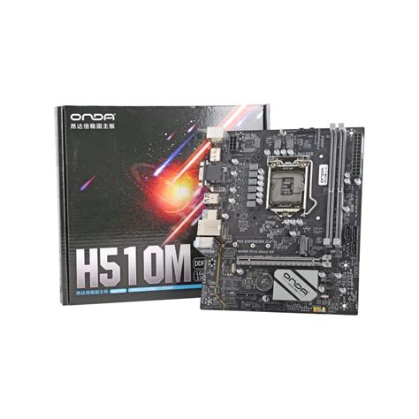 ONDA H510 Motherboard LGA 1200 Support Core I3/I5/I7/I9 .